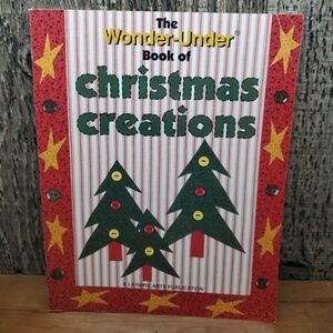 The Wonder-Under Book of Christmas Creations Holiday Crafts Vintage 1997